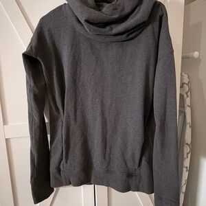 lululemon athletica Charcoal Cowl Neck Sweater